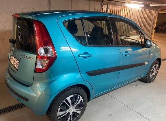 Suzuki Splash cena 14900 przebieg: 131752, rok produkcji 2008 z Kraków małe 277